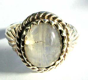 sterling moon stone jewelry, moonstone rings supplier