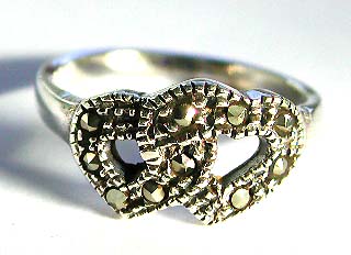 antique marcasite ring 