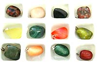 wholesale natural stone pendants and charms