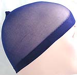 One size fits all fashion natural blue polyester stocking cap