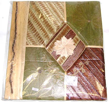 Holiday gift idea - assorted pattern photo albums with rope top