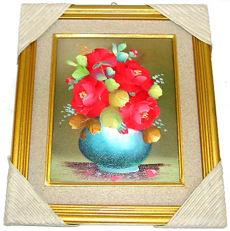 Living room decor idea - assorted oil painting picture from Bali artists