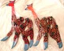 Assorted color and design wooden giraff hook