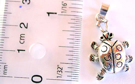 Legs and head movable turtle pattern design sterling silver pendant