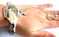 Fashion slave bracelet in dolphin pattern design, adjustable bracelet size 