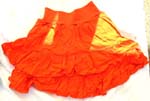 Kids mini double lady skirt with elastic waist