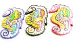 Assorted color mother seahorse with 6 baby seahorse in tummy