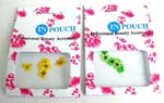 Assorted color nail sticker in flower pattern