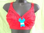 Lady's full cup filigree bra with assorted color design