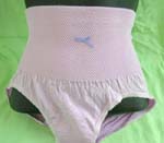 Seamless cottom flower tan top lingerie set matching briefs tummy control 