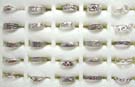 Quality 925 sterling silver fashion toe rings in an assortment of designs picked randomly by our warehouse staff 