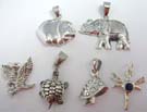 Animal lovers 925. sterling silver charms. Comes in an assortment of designs picked randomly by our warehouse staff