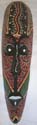 Assorted long face native painting mask