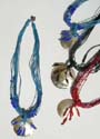 Beaded and MOP seashell combined fashion multi strings necklace