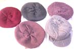 Ladies fashion winter crochet hat