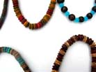 Classic multi colored beaded necklace 