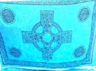 Beautiful celtic cross designed sarong wrap, picked randomly by our warehouse staff