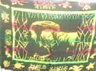Bob Marley inspired beach sarong