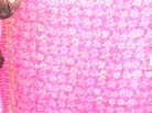 Trendy art flower designed print on pink leisure sarong