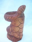 Hand carved wooden turtle from Bali Indonesia